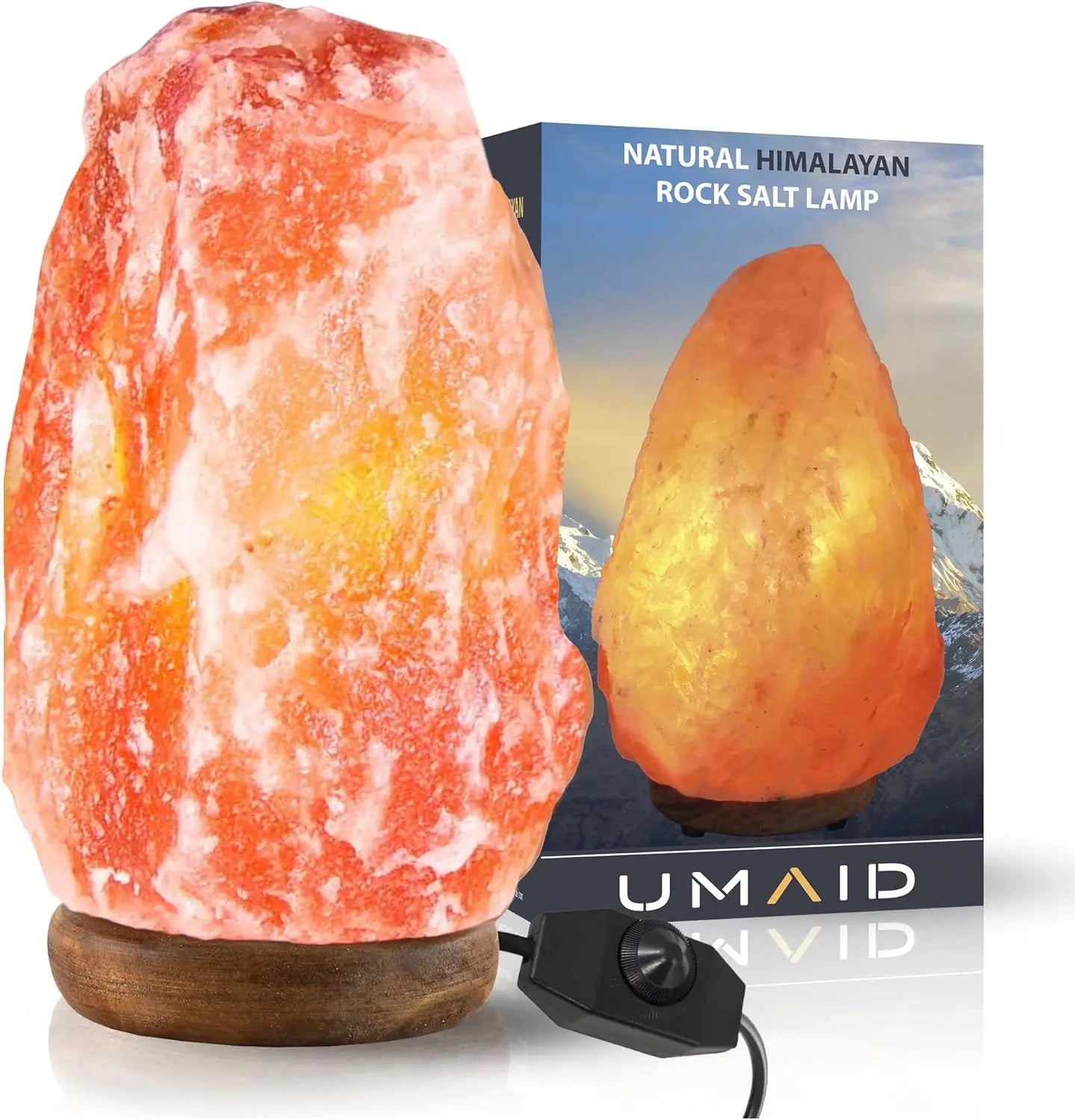 Hign-Concerned Himalayan Salt Lamp Bowl With Massage Balls