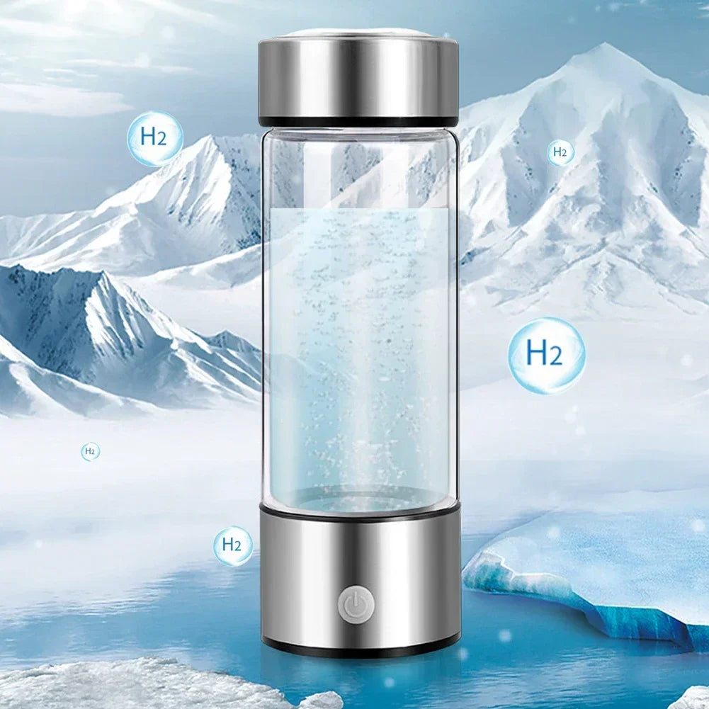 Hydrogen Water Bottle Generator Ionizer USB Rechargeable