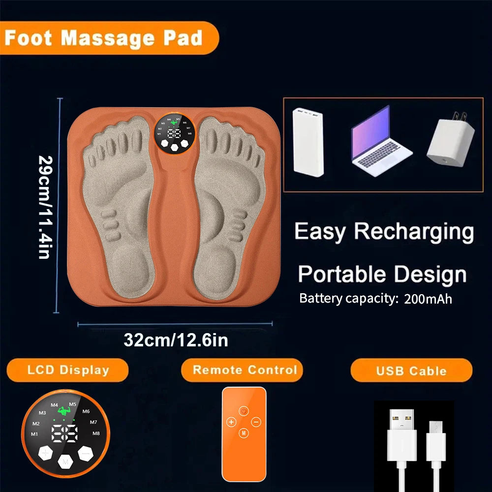 Hailicare 3D Foot Massage Pad With 8 Modes 29 Levels