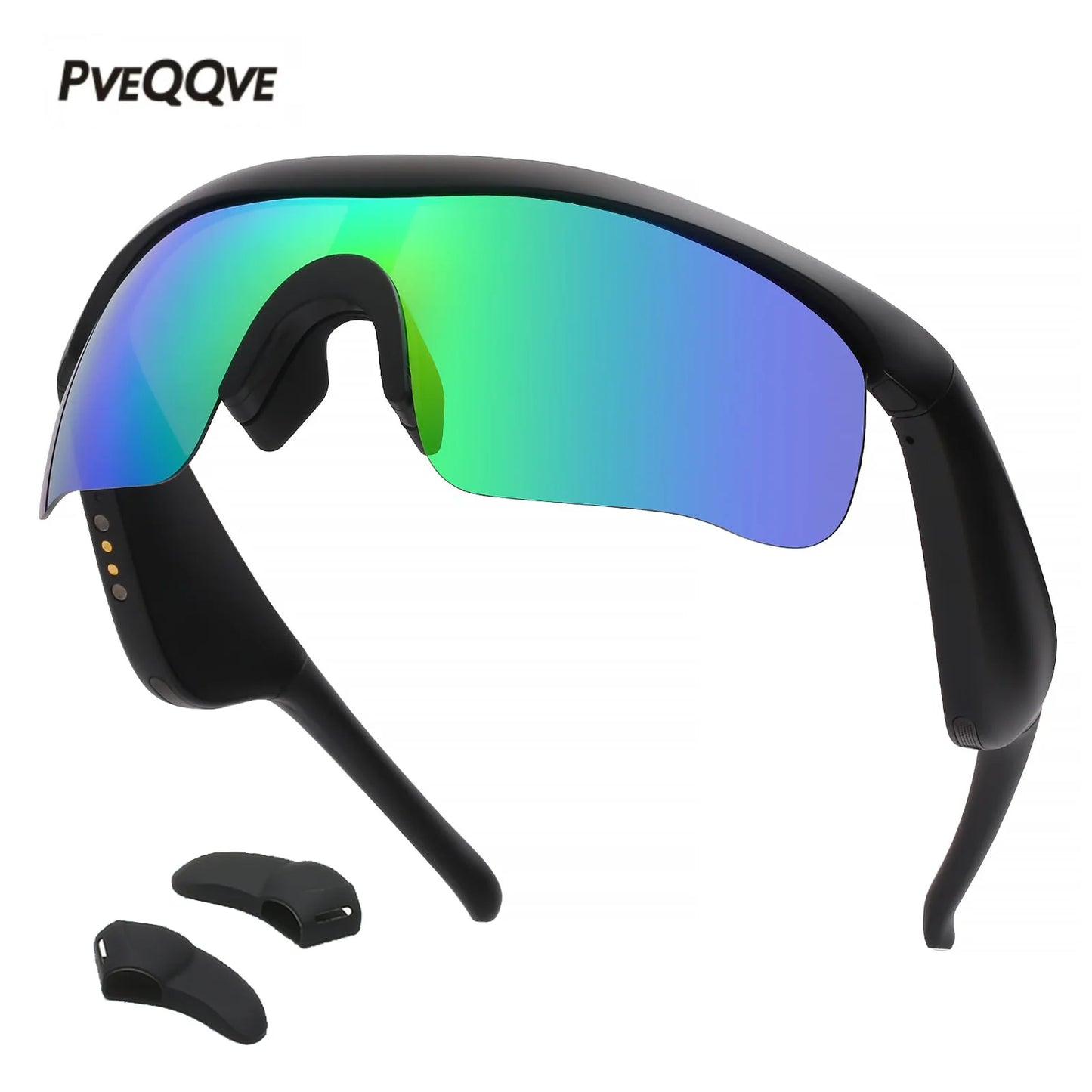 AI Smart Glasses with Polarized Lens,Bluetooth HiFi Audio,Real-time Translation,UV400 Protection For Cycling/Outdoor Sports