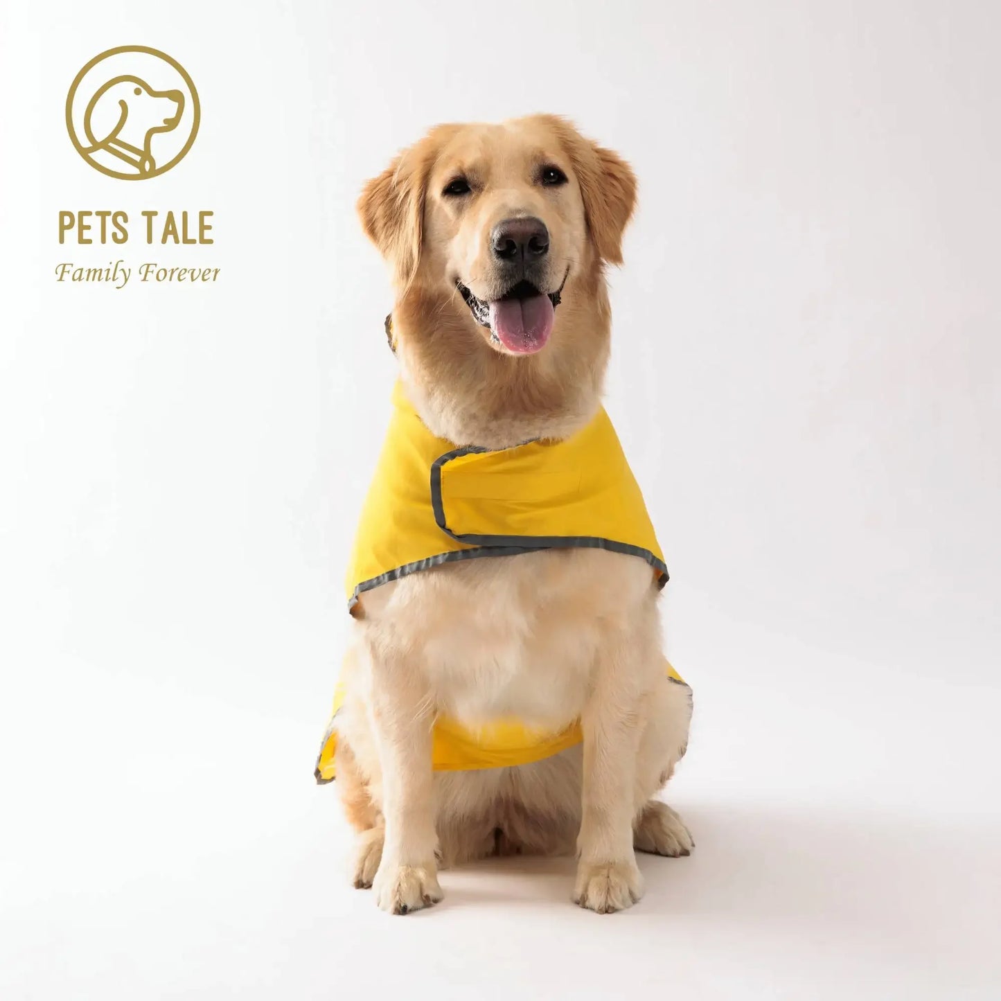 Pets Tale All Weather Dog Raincoat Dual Sided Waterproof