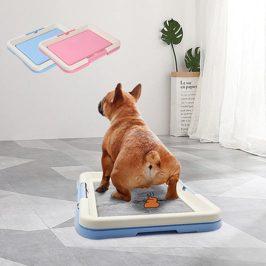 Dog Litter Portable Indoor Dog Training Toilet Potty Holder