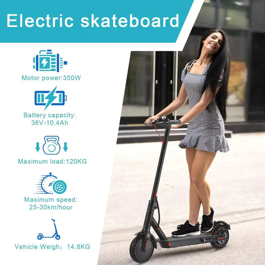 Foldable Waterproof Electric Scooter 36V 350W Smart