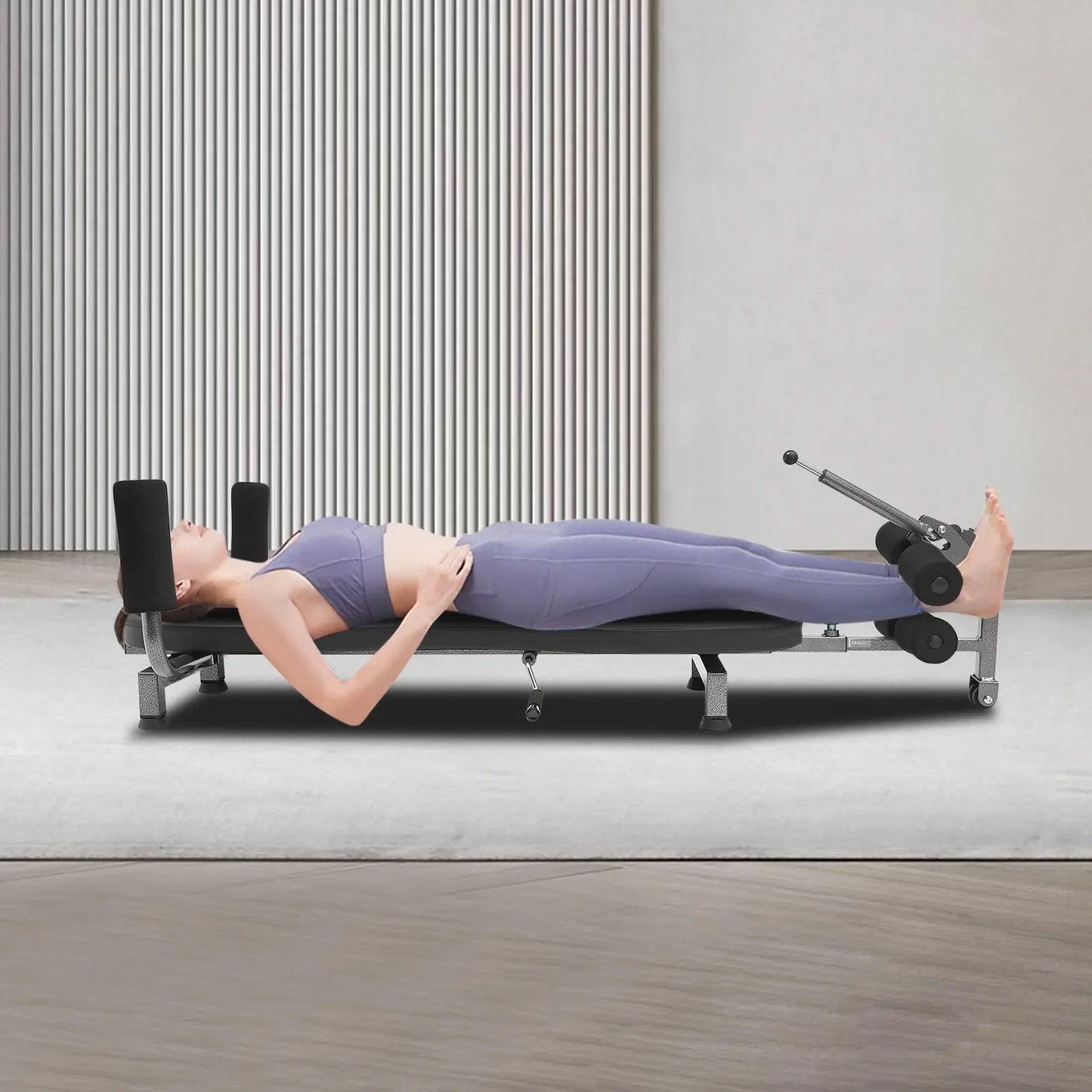 Convenient Back Stretch Decompression Inversion Table