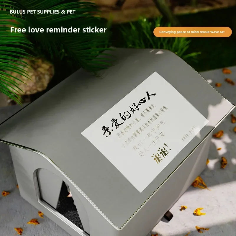 Waterproof Outdoor Pet Cave Bed Foldable For Dogs And Cats