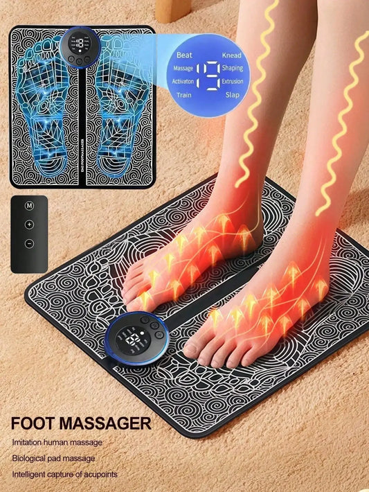 AXHH Foot Massager Pulse Device EMS Physical Therapy