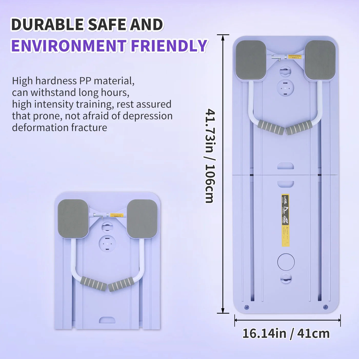 Function Foldable Ab Board Pilates Reformer for Home Workout