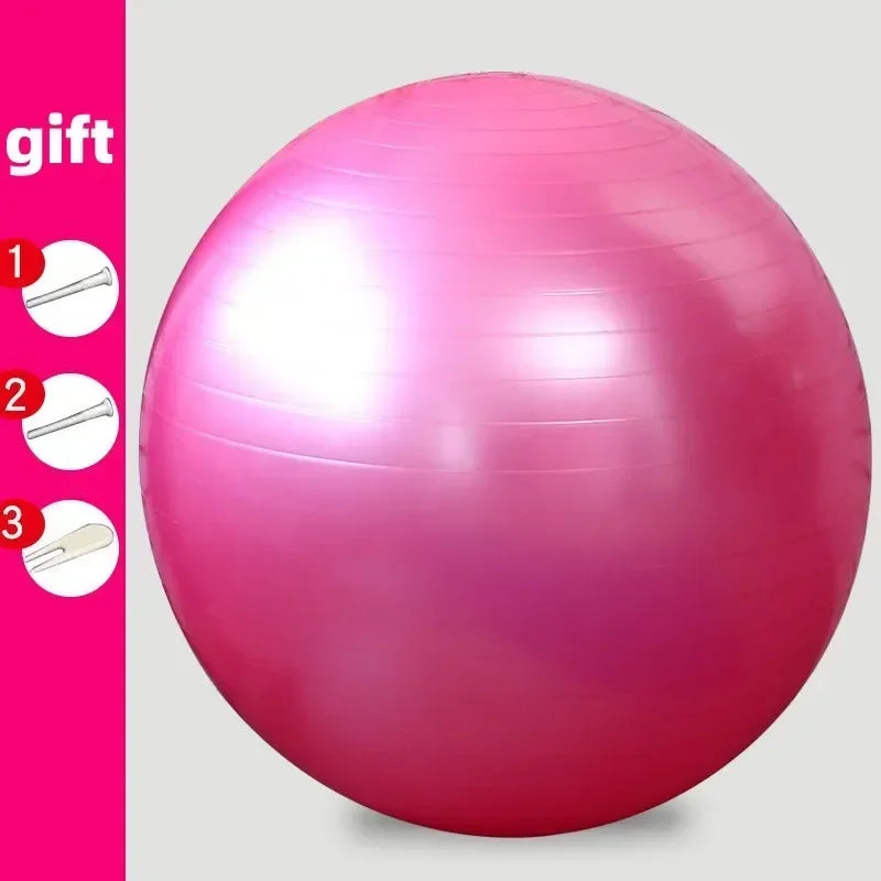 Hign-concerned PVC Thickened Frosted Yoga Ball For Fitness