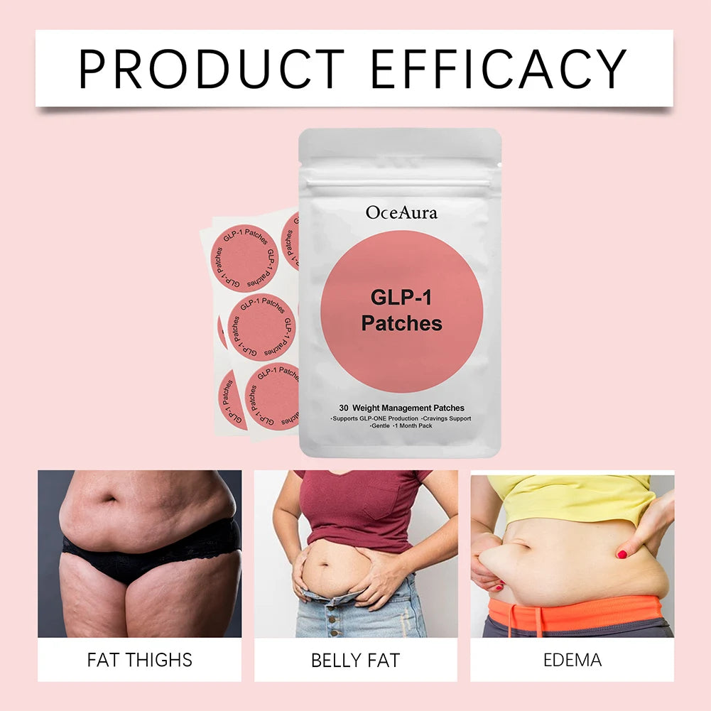 GLP1 Weight Loss Patches Slimming Metabolism Booster