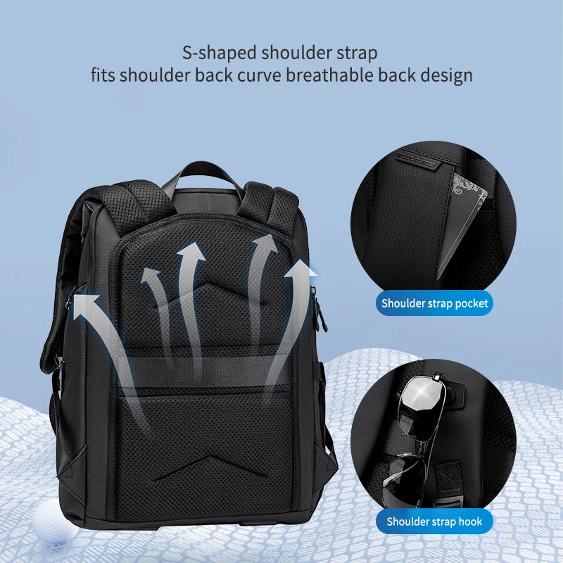 ARCTIC HUNTER Waterproof USB Laptop Backpack Travel