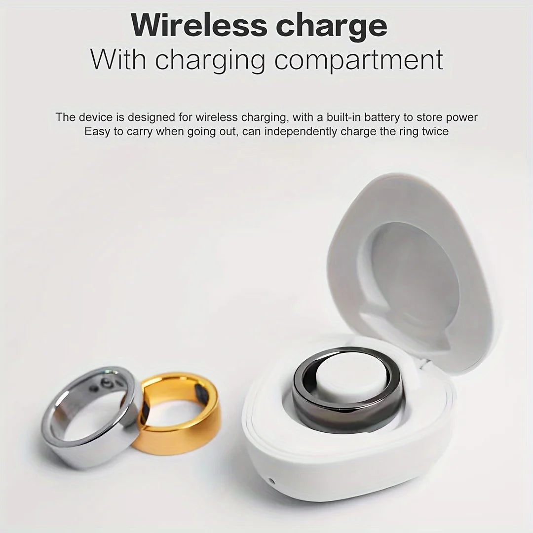 Smart Ring Fitness Tracker Sleep Monitor Pedometer For Men Women