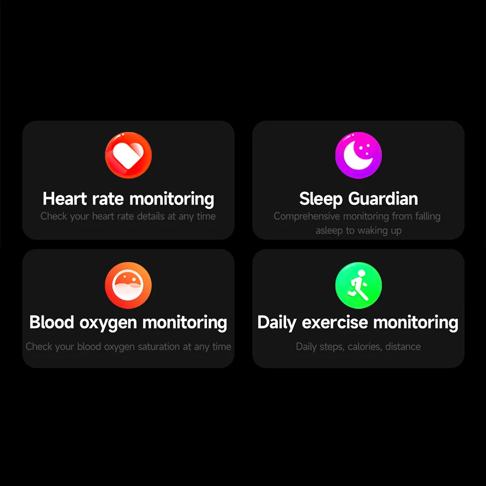 RS08 Smart Ring Bluetooth Fitness Tracker Heart Rate SpO2