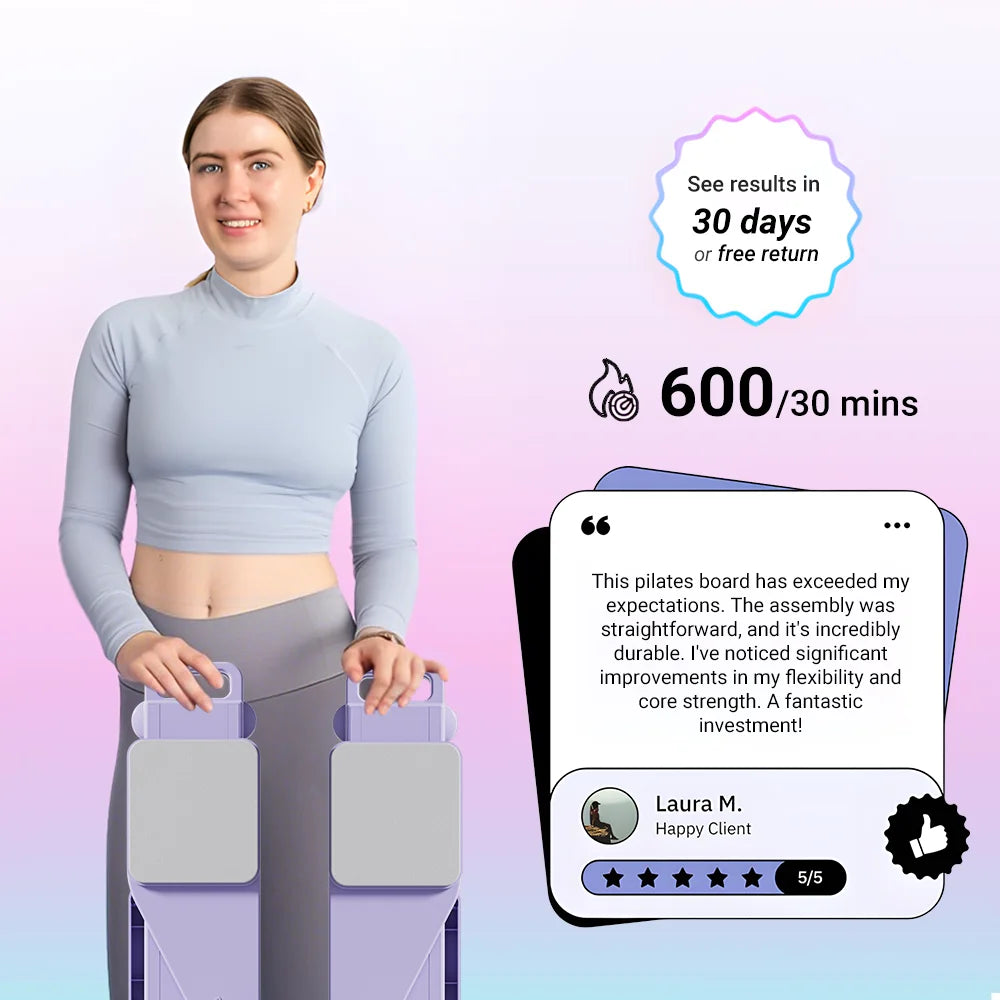 Cursor Fitness 2In1 Abs And Ski Board Portable Core Trainer