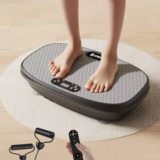 XMSJ Vibration Plate Exercise Machine For Lymphatic Drainage And Workout