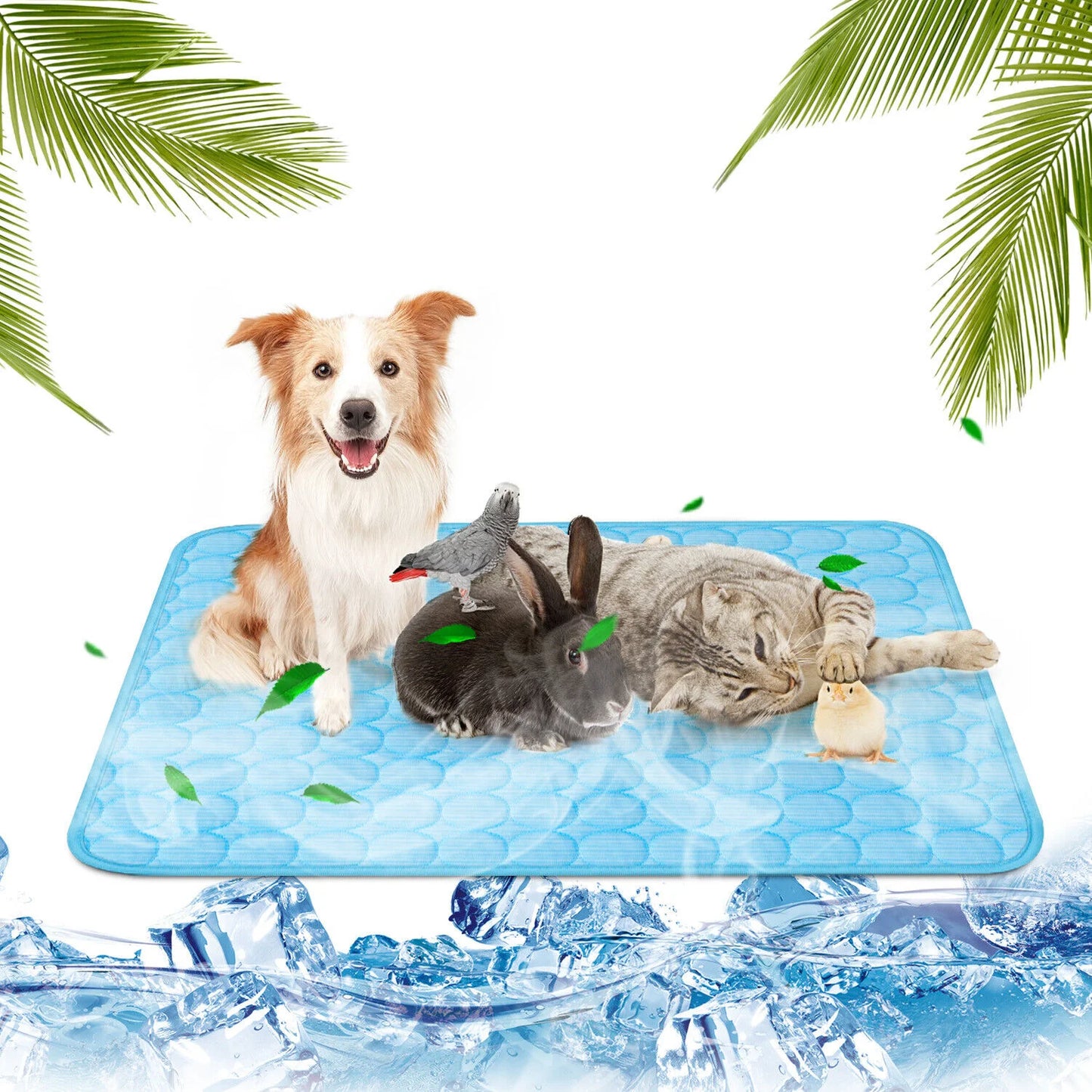 Pet Cooling Mat For Dogs And Cats Summer Bed Cushion