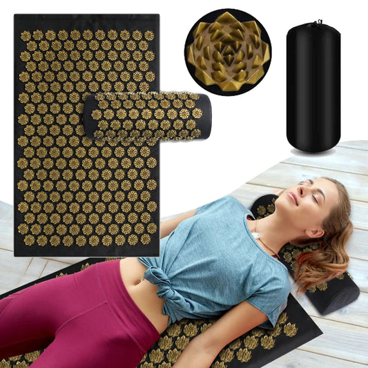 Monclique Acupressure Yoga Mat Kuznetsov Applicator Cushion