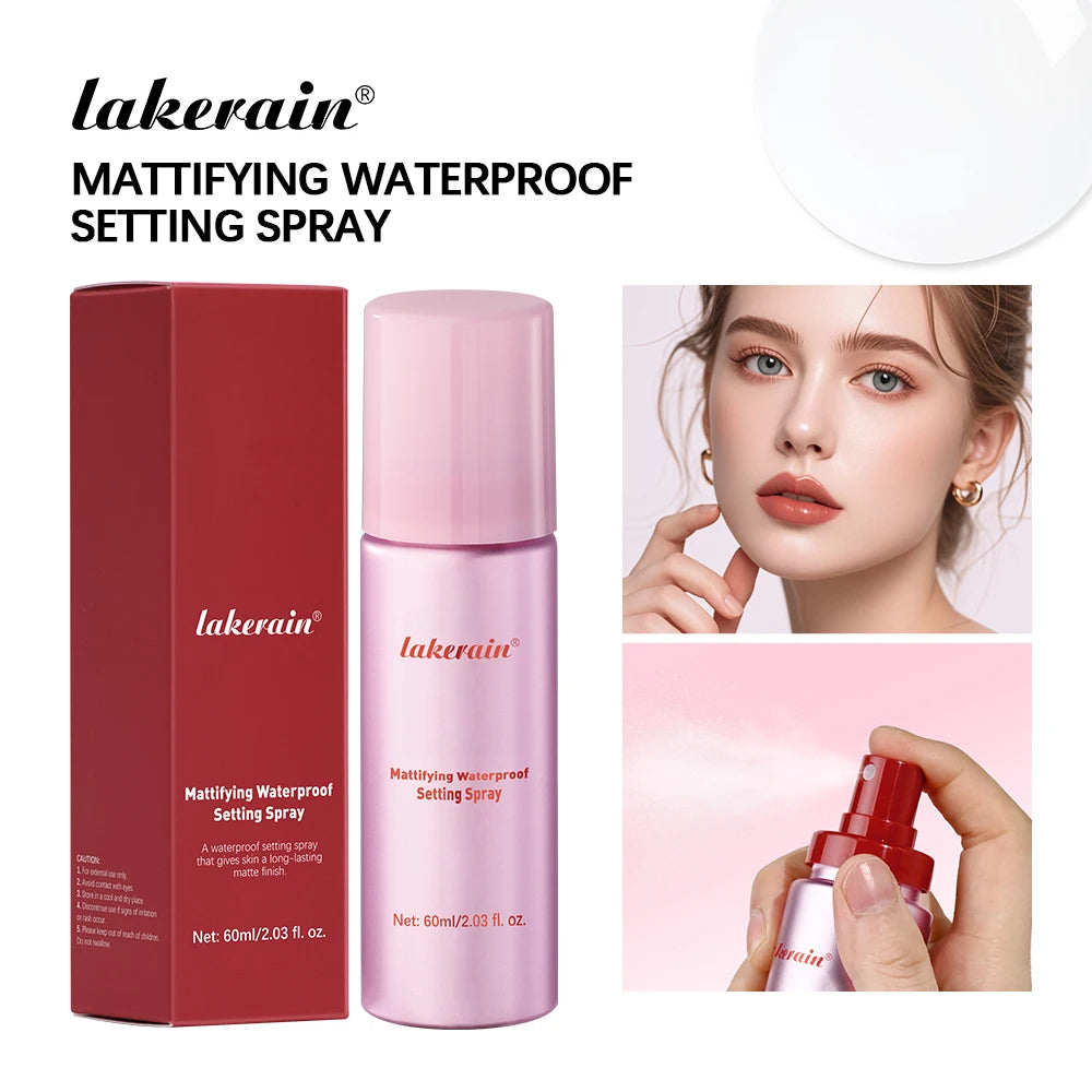 Lakerain Setting Spray Long Lasting Waterproof Oil Control