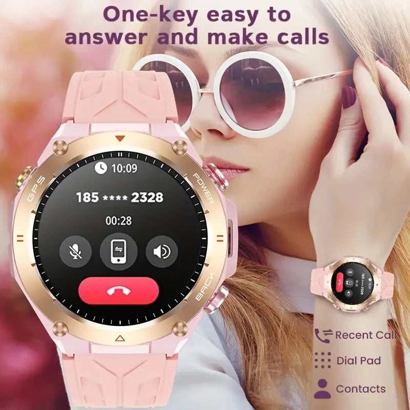 SENBONO GPS Smart Watch for Women Bluetooth Call 1ATM