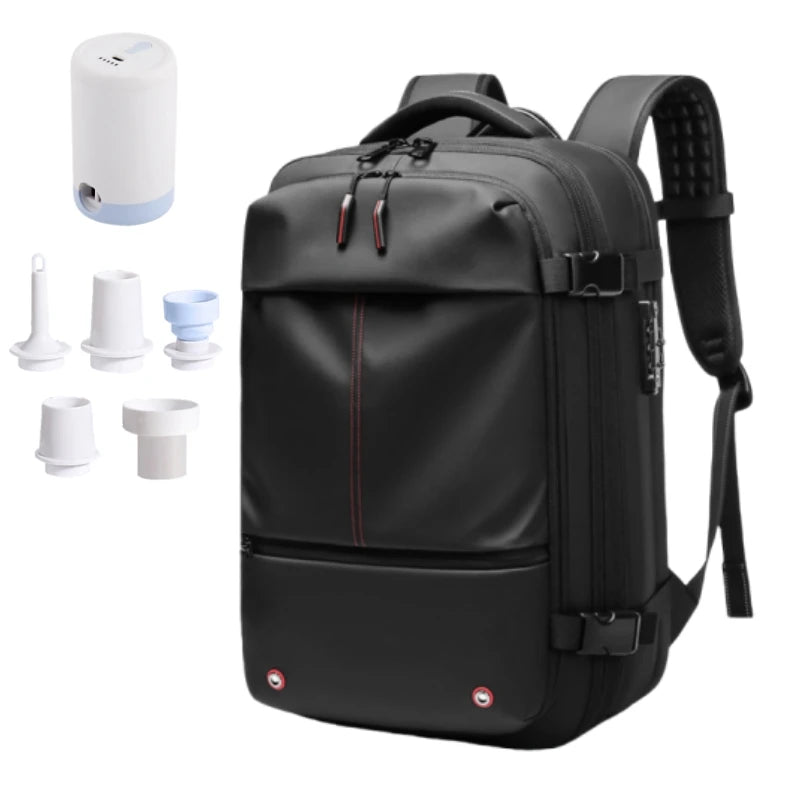 Travel Backpack Vacuum Compression 17 inch Laptop Backpack Business Large Capacity School Backpack Expanded Hiking Backpack