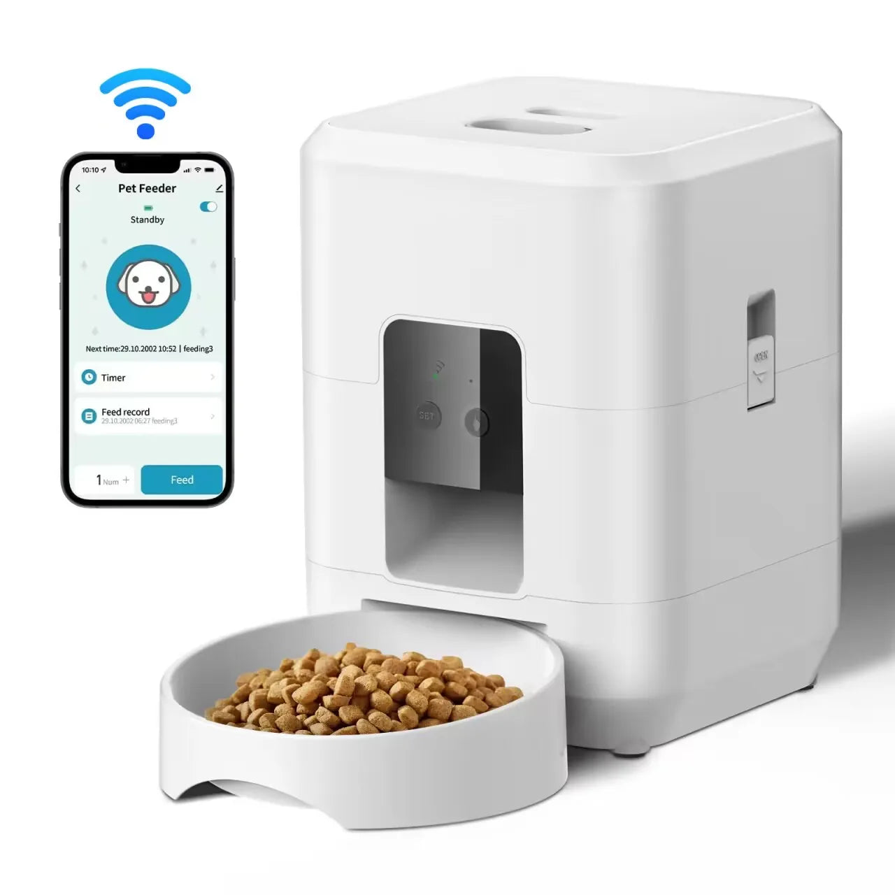 ZYfeeder Automatic Pet Feeder for Cats and Dogs
