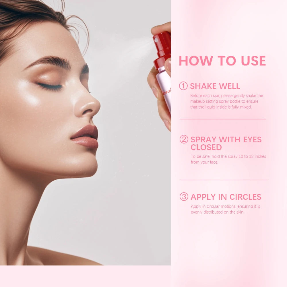 Lakerain Setting Spray Long Lasting Waterproof Oil Control