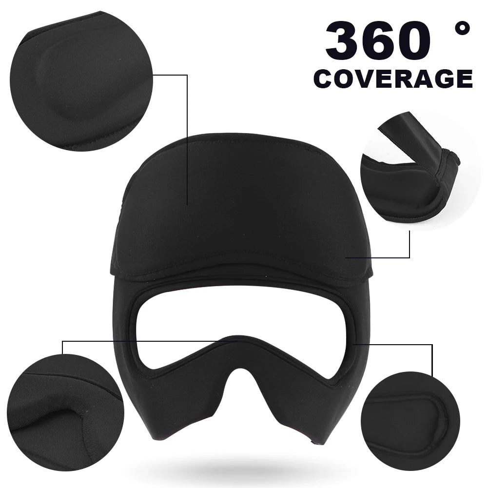 APWIKOGER Migraine Relief Ice Cap With Removable Eye Mask