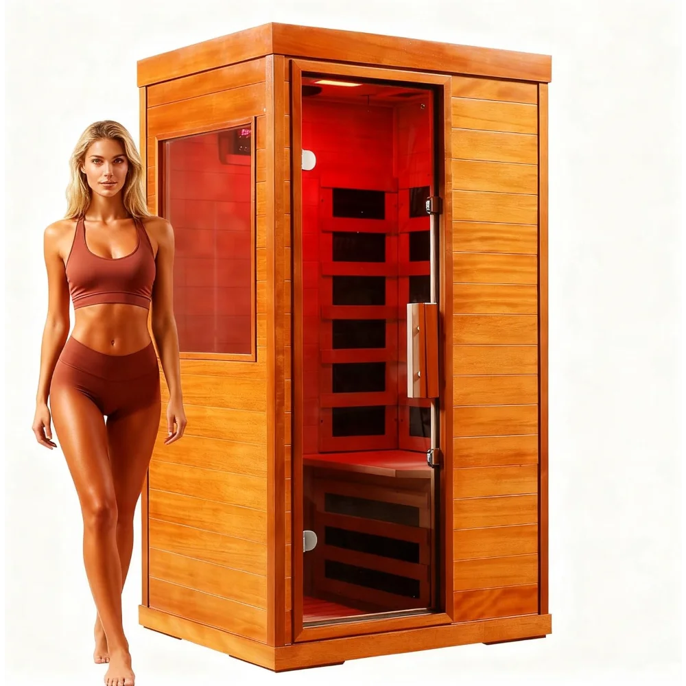 Far Infrared 2 Person Indoor Sauna With Bluetooth Music
