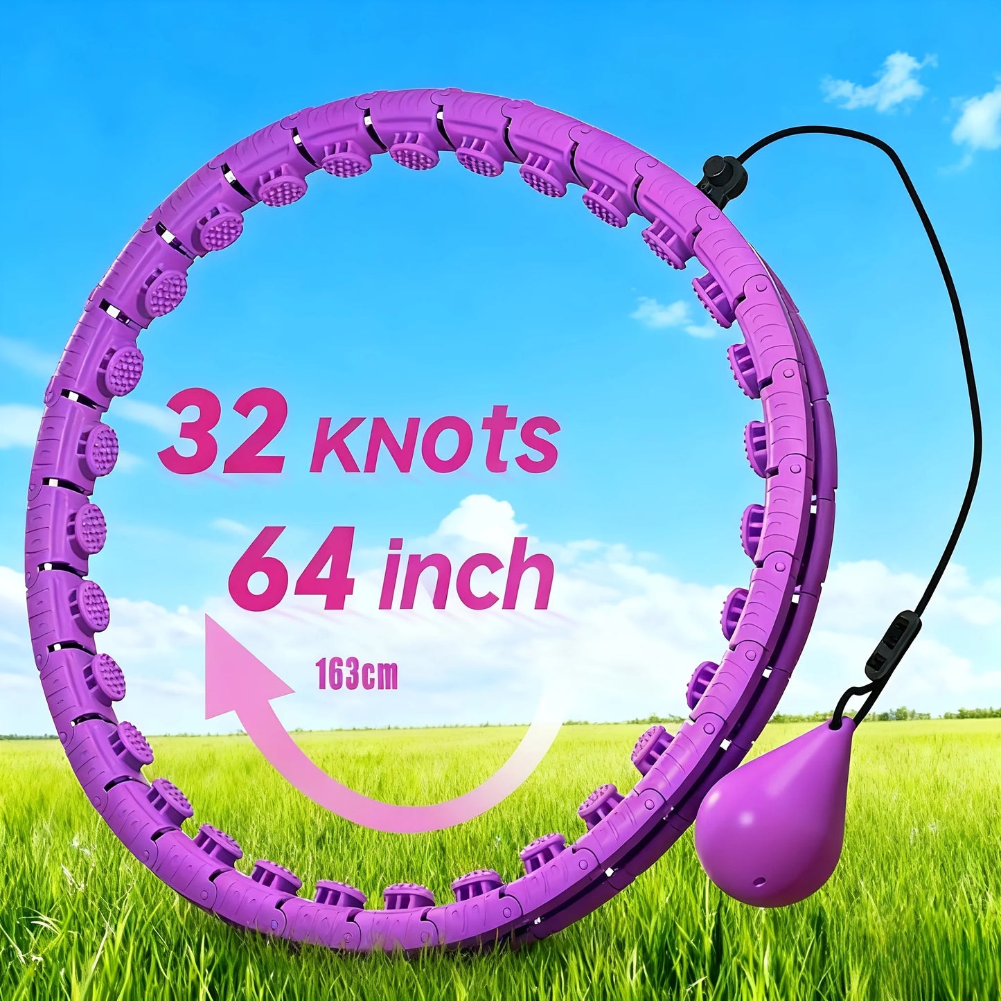 Infinite Circle Exercise Ring With Detachable Chains Waist Trainer
