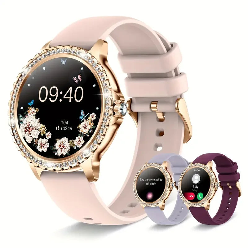 Smartwatch For Women Full Touch Screen Fitness Tracker