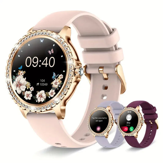 Smartwatch For Women Full Touch Screen Fitness Tracker