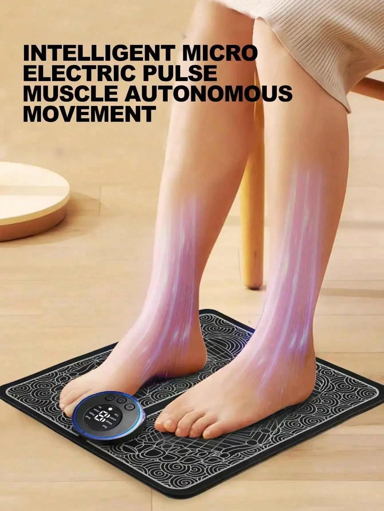 AXHH Foot Massager Pulse Device EMS Physical Therapy