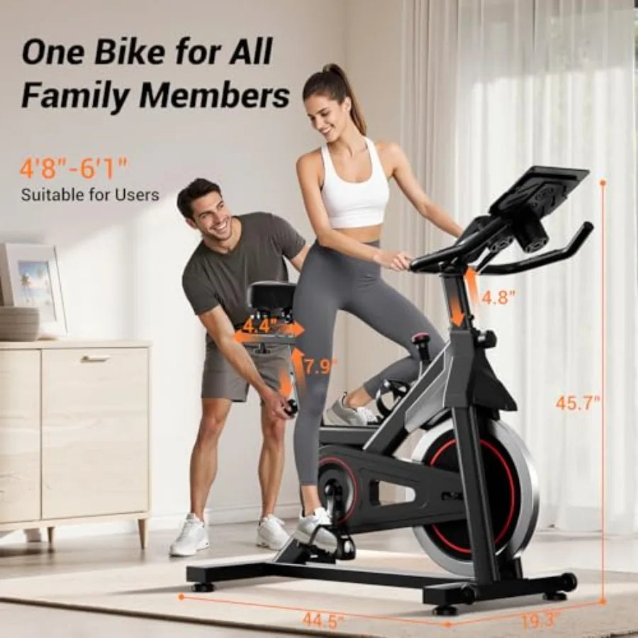 Stationary Exercise Bike for Home Use 300 Lbs Capacity