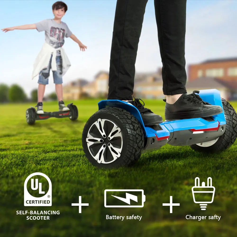 Gyroor All Terrain Selfbalancing Hoverboard Wireless Bluetooth Speakers UL2272 Certified