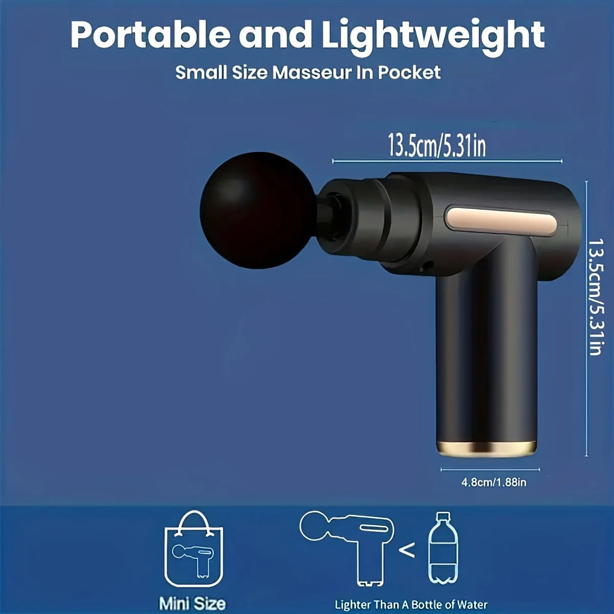 Sejoy Massage Gun Deep Tissue Percussion Massager 30 Speeds